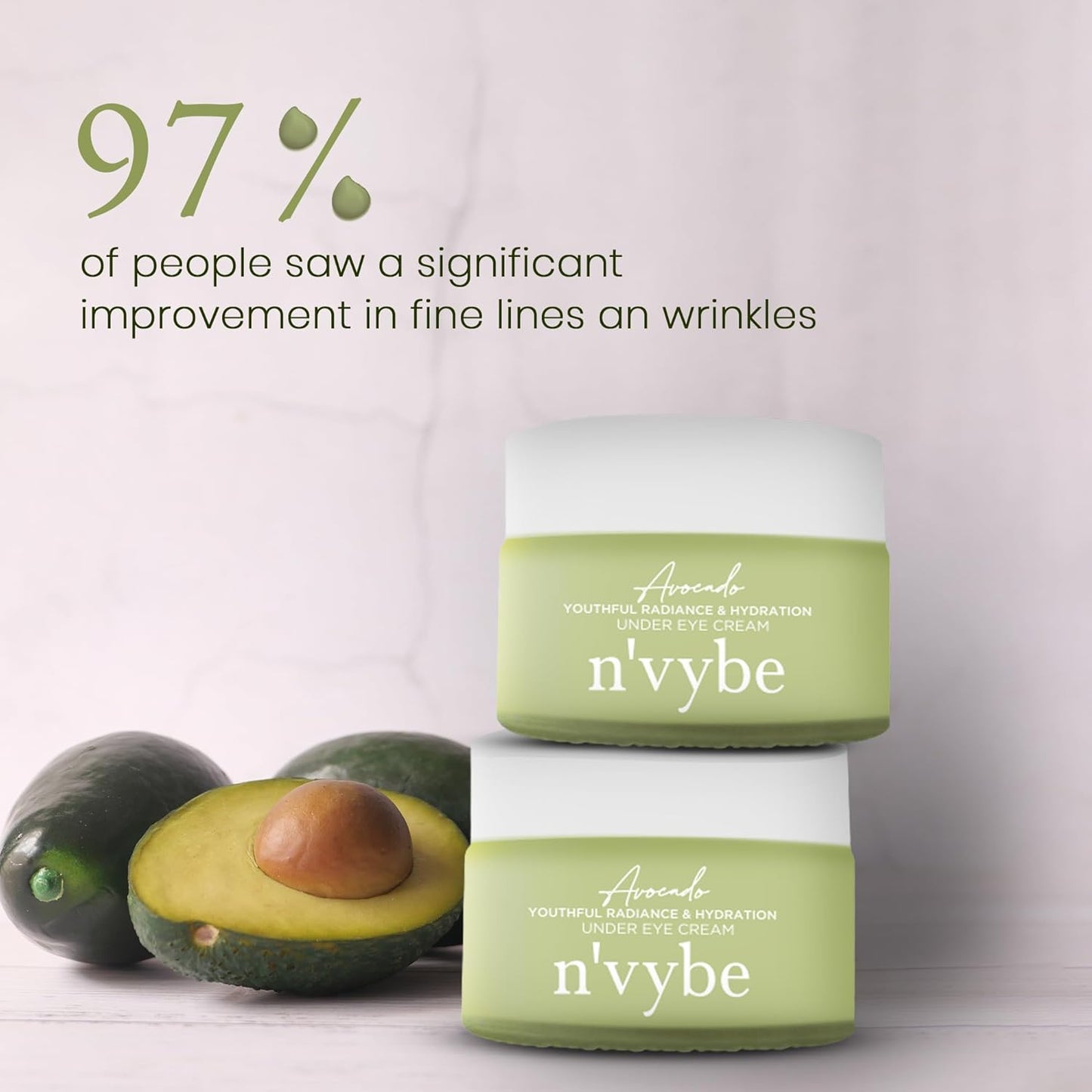 Under Eye Cream infused with Niacinamide and Peptides