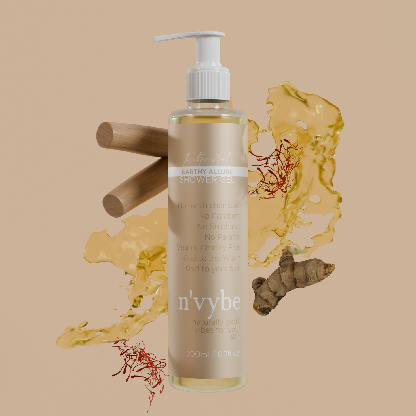 Earthy Allure Shower Gel