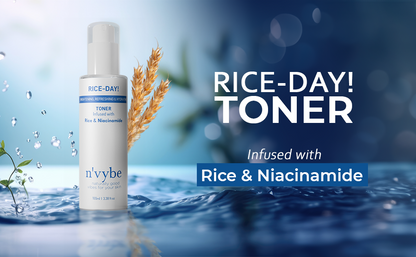 Rice-day! Toner infused with Rice & Niacinamide